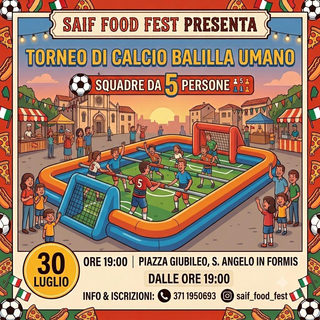 Calcio Balilla Umano & Dj-set Mr Trump